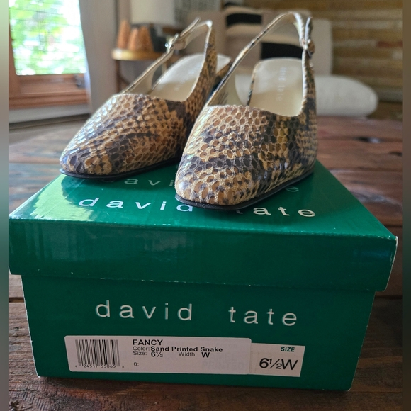 David Tate Sling Back NWT - Picture 3 of 5